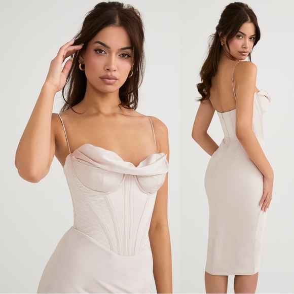 House of CB Myrna Crystal Dress-NWOT - Picture 3 of 3